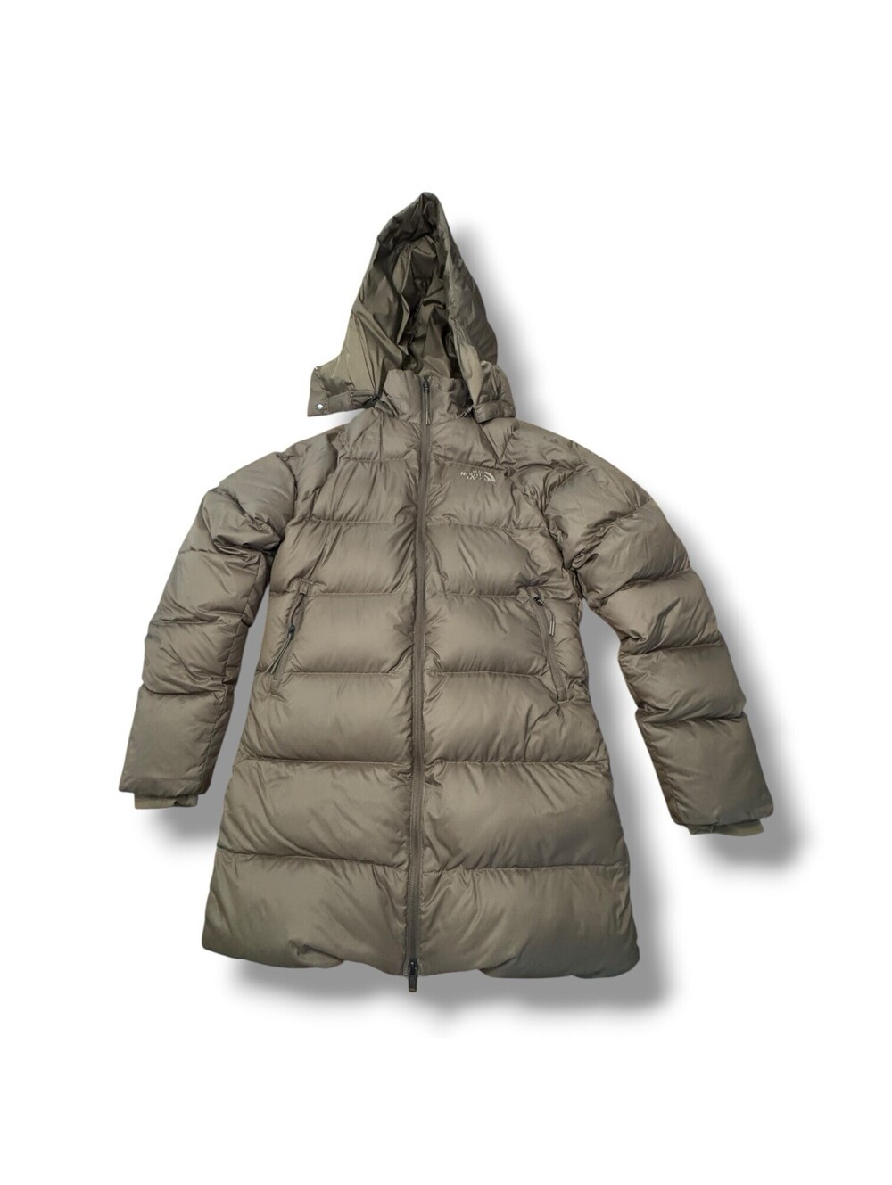 The North Face Hydrenalite City Brown Down Parka Cuffs Outdoor Women’s Size S